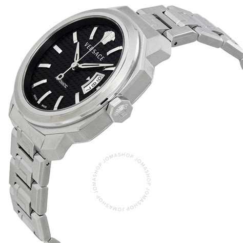 versace dylos watch replica|Men's Dylos Stainless Steel Black (Mesh Pattern) Dial Watch.